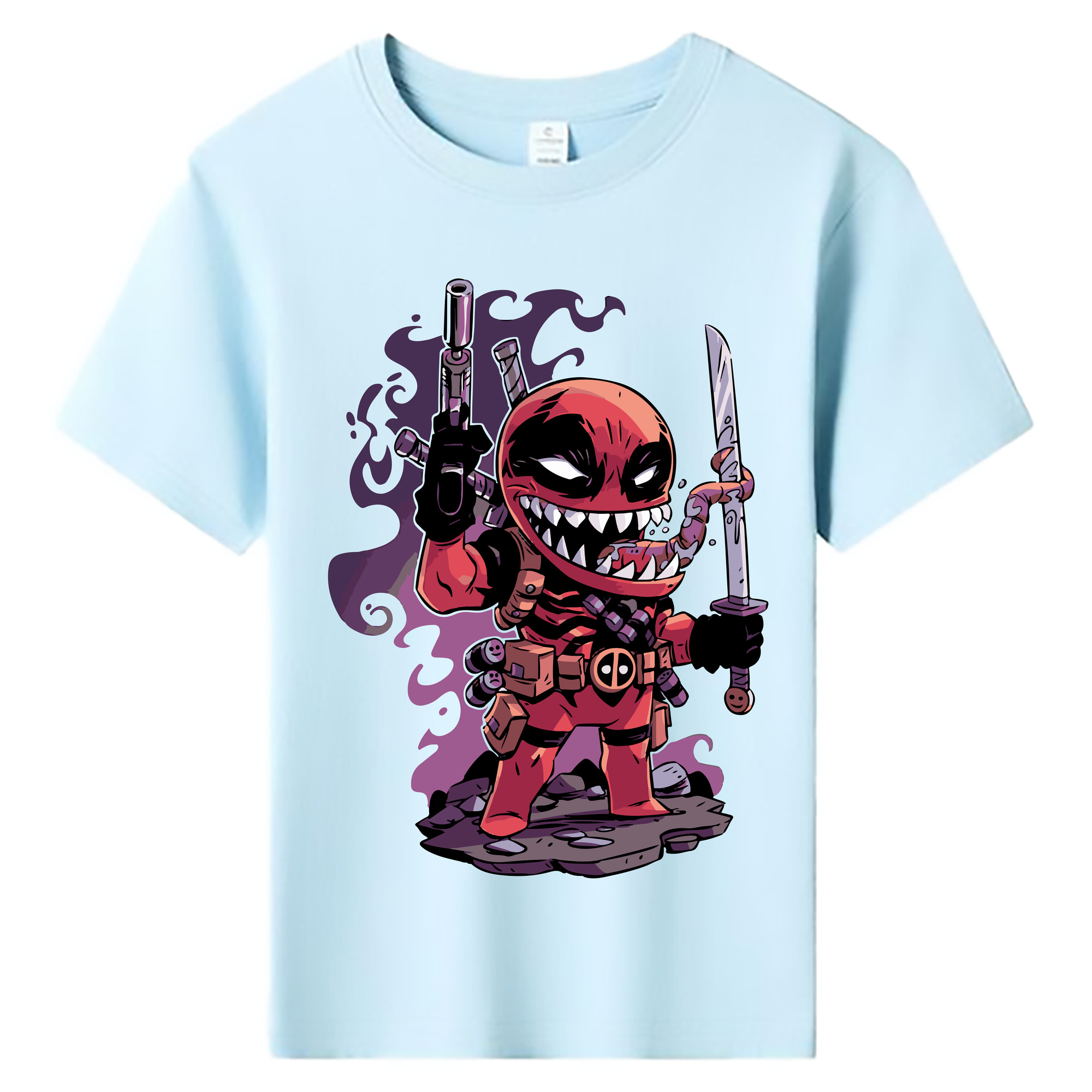 （画像用） アベンジャーズ The Avengers 綿100％キッズTシャツ（フロントプリント）